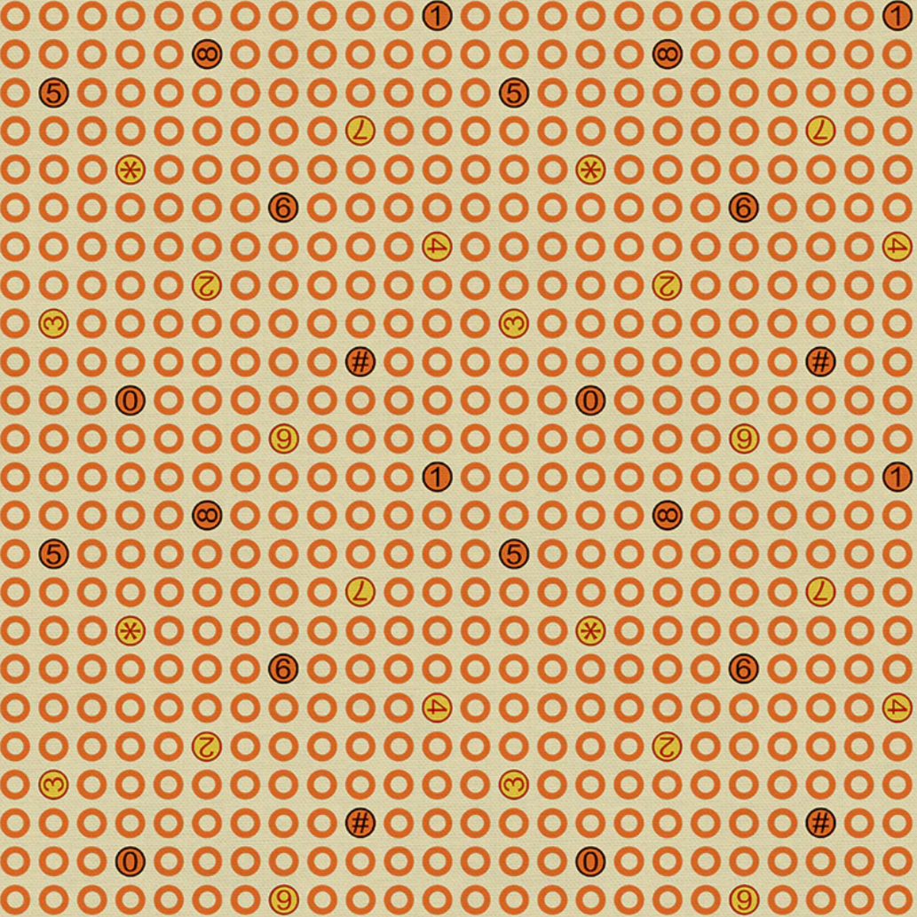 Hoodie Crescent Paintbrush Studio Fabrics Ring Ring Dots Yellow 12000044