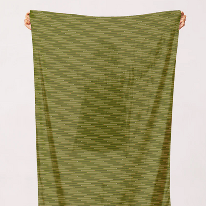 Hoodie Crescent Paintbrush Studio Fabrics Ring Ring Pencil Stripes Green 12000023