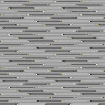 Hoodie Crescent Paintbrush Studio Fabrics Ring Ring Pencil Stripes Grey 12000026