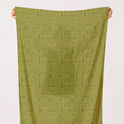 Hoodie Crescent Paintbrush Studio Fabrics Ring Ring Phonebook Green 12000053