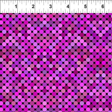 Jason Yenter In The Beginning Fabrics Colorful Magenta 6COL-9