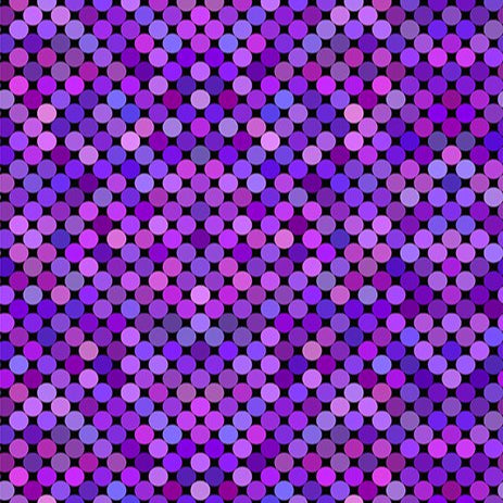 Jason Yenter In The Beginning Fabrics Colorful Purple 6COL-8