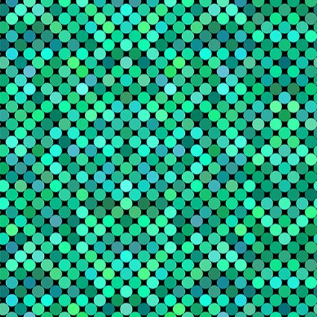 Jason Yenter In The Beginning Fabrics Colorful Teal 6COL-6