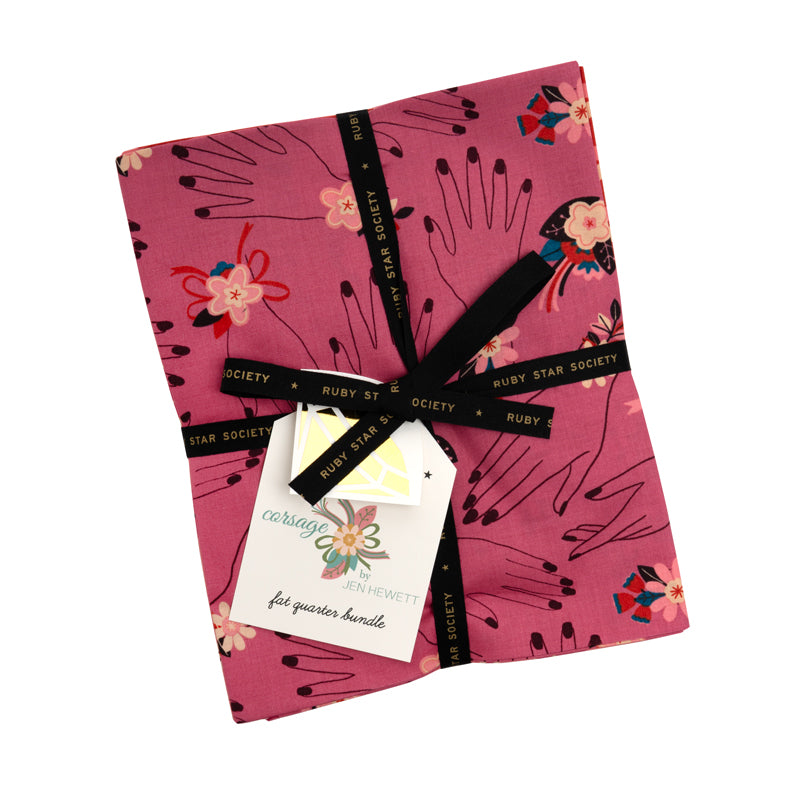 Jen Hewett Ruby Star Society Moda Fabrics Corsage Fat Quarter Bundle RS6057FQ