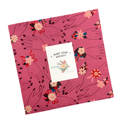 Jen Hewett Ruby Star Society Moda Fabrics Corsage Layer Cake RS6057LC
