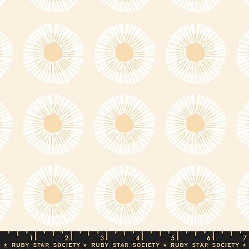 Jen Hewett Ruby Star Society Moda Fabrics Reimagined Landscapes Seaside Daisy RS6050 11 Natural