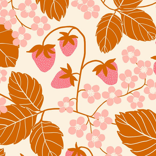 Jen Hewett Ruby Star Society Moda Fabrics Reimagined Landscapes Strawberry Field RS6054 11 Bashful