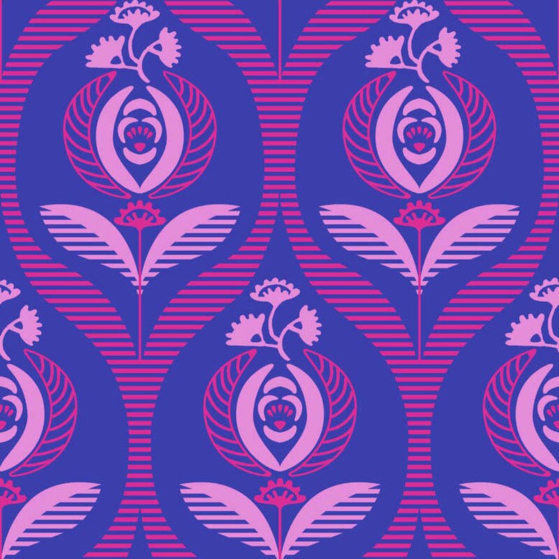 Jennifer Paganelli Midwest Textiles RB Studios Lovely Day Mel RBS-LD3820-07 Blue