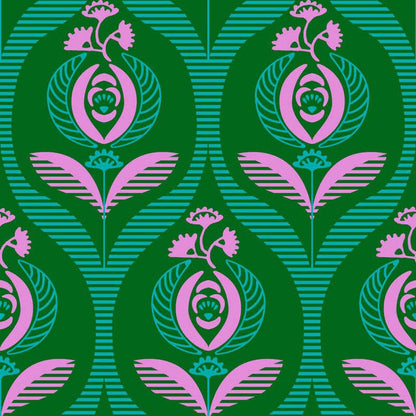 Jennifer Paganelli Midwest Textiles RB Studios Lovely Day Mel RBS-LD3820-09 Green