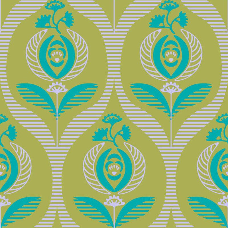 Jennifer Paganelli Midwest Textiles RB Studios Lovely Day Mel RBS-LD3820-13 Lime