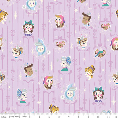 Jill Howarth Riley Blake Designs Cinderella Wishes Cast SC18071-VANITY Sparkle