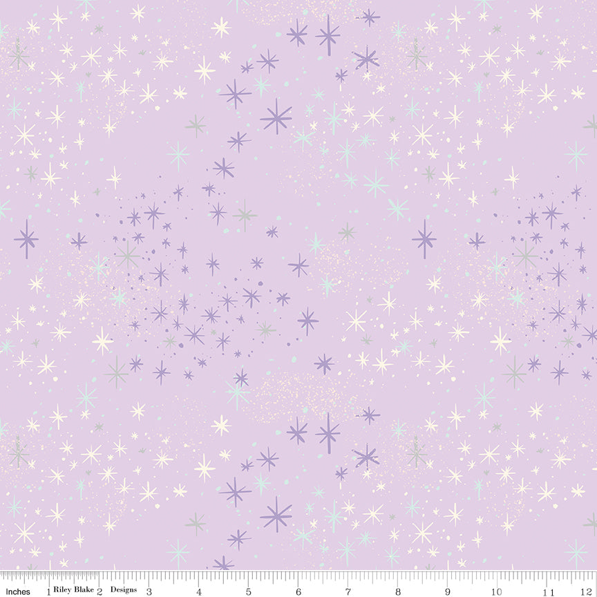 Jill Howarth Riley Blake Designs Cinderella Wishes Magic SC18076-VANITY Sparkle