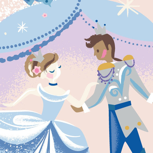 Jill Howarth Riley Blake Designs Cinderella Wishes The Ball SC18070-BALLERINA Sparkle
