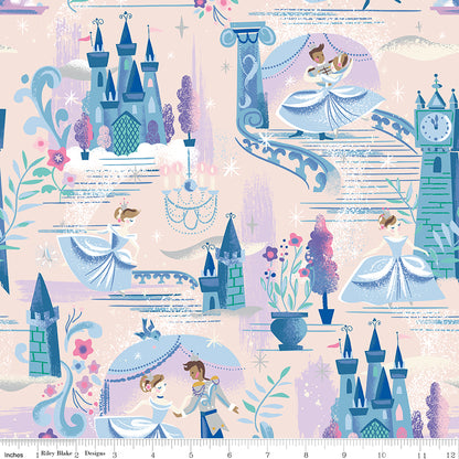 Jill Howarth Riley Blake Designs Cinderella Wishes The Ball SC18070-BALLERINA Sparkle