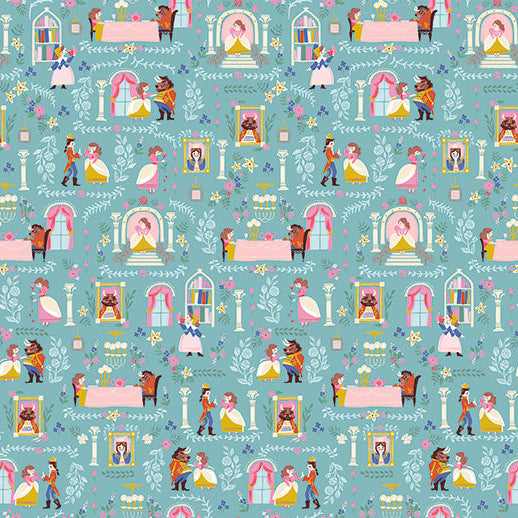 Jill Howarth Riley Blake Designs Double Lush Velvet Beauty and the Beast LV168092