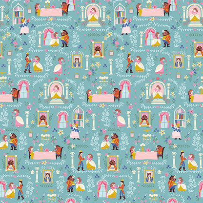 Jill Howarth Riley Blake Designs Double Lush Velvet Beauty and the Beast LV168092