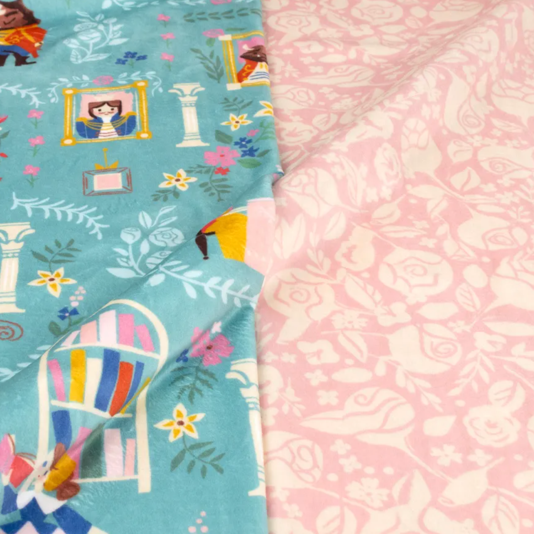 Jill Howarth Riley Blake Designs Double Lush Velvet Beauty and the Beast LV168092