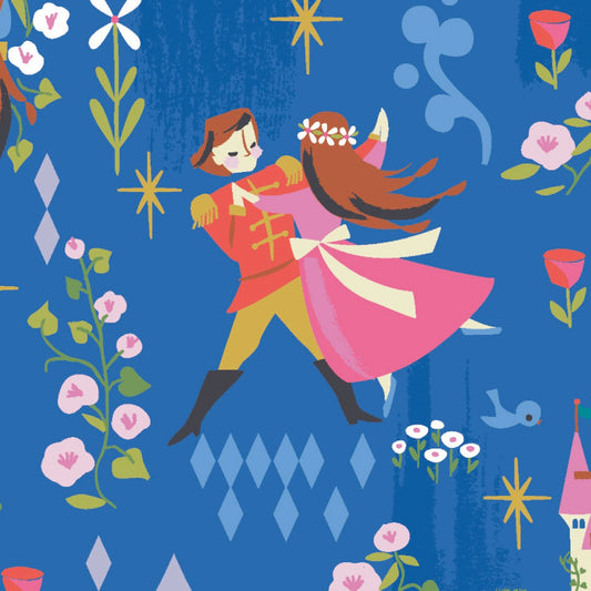 Jill Howarth Riley Blake Designs Double Lush Velvet Sleeping Beauty LV173642