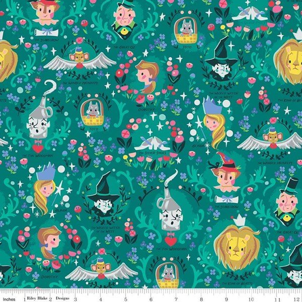 Jill Howarth Riley Blake Dorothy's Journey Vignette Emerald Wizard of Oz