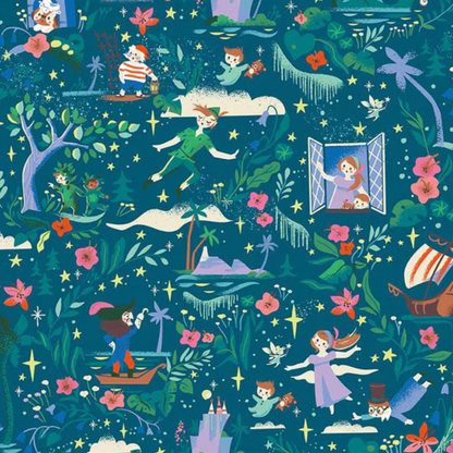 Jill Howarth Riley Blake Forever Neverland Main C15900-Night