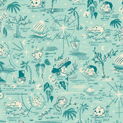 Jill_Howarth_Riley_Blake_Forever_Neverland_Neverland_Map_C15902-Songbird