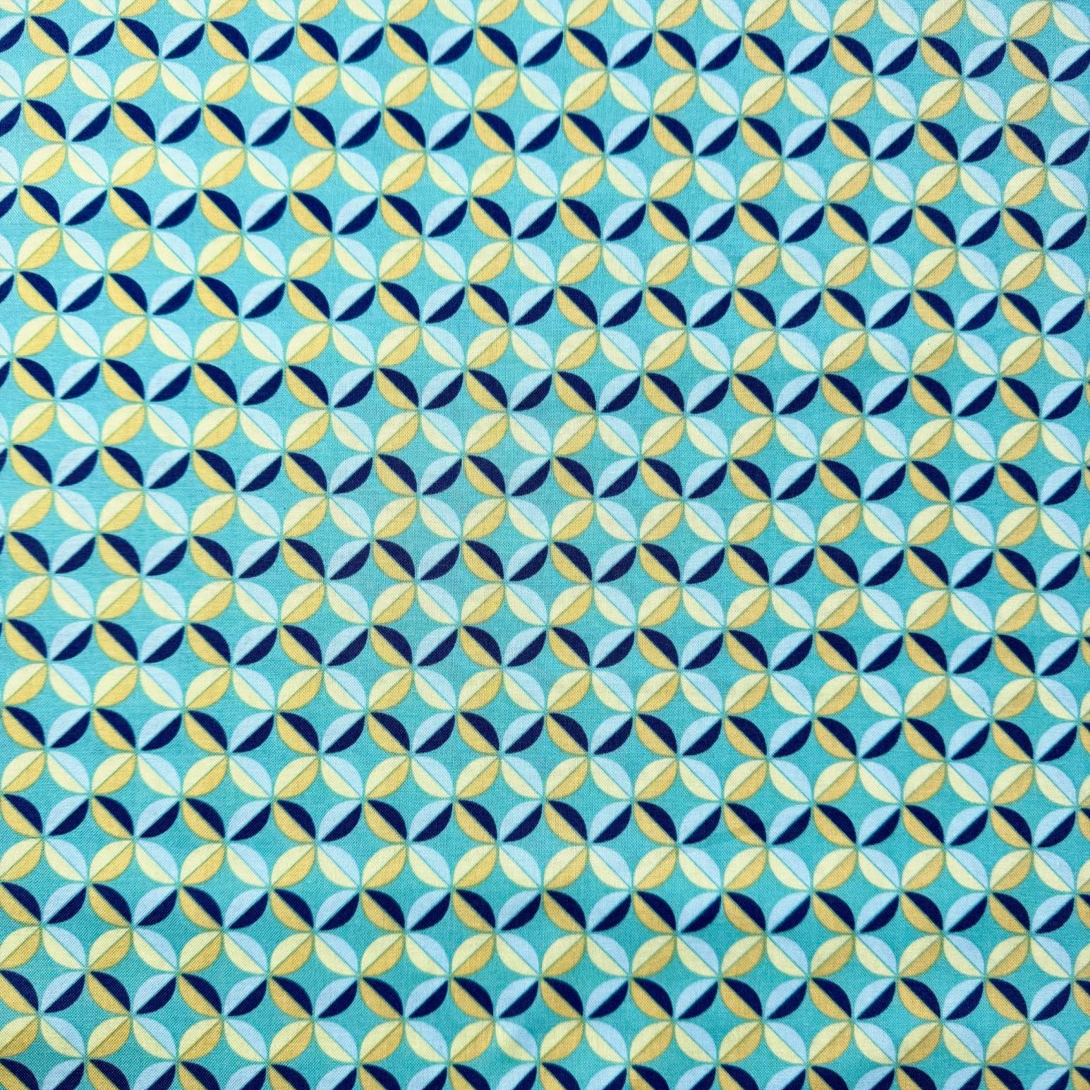 Joel Dewberry Rowan Westminster Fibers Modern Petal Turquoise 