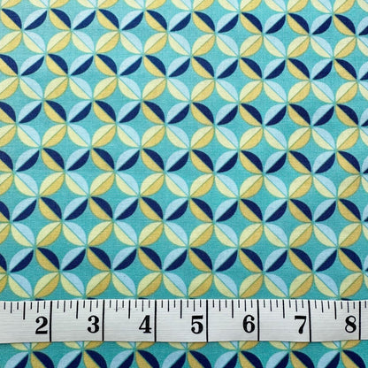 Joel Dewberry Rowan Westminster Fibers Modern Petal Turquoise 