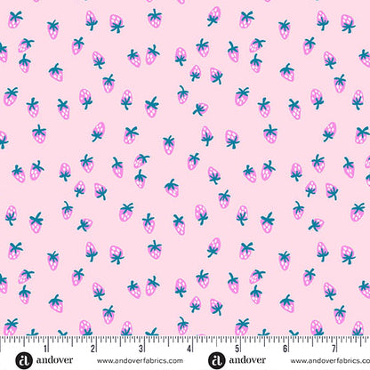 KP Creates Andover Fabrics Color Pop Playground Berry Sweet A-1693-E Petal