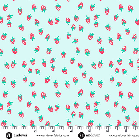 KP Creates Andover Fabrics Color Pop Playground Berry Sweet A-1693-T Frost
