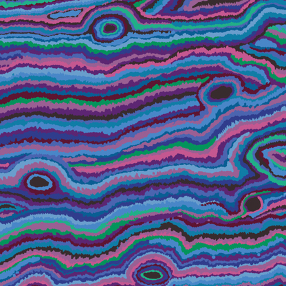 Kaffe Fasett FreeSpirit Fabrics Jupiter Blue PWGP131.BLUEX