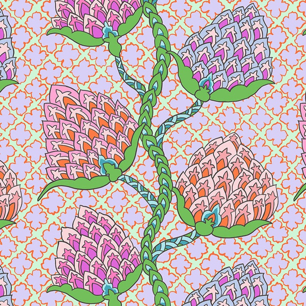 Kaffe Fassett Paisley Flower Pastel FreeSpirit PWGP200