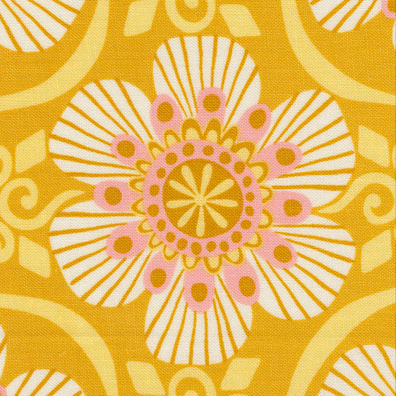 Kate Spain Moda Fabrics Tango Barcelona Tumeric 2733418
