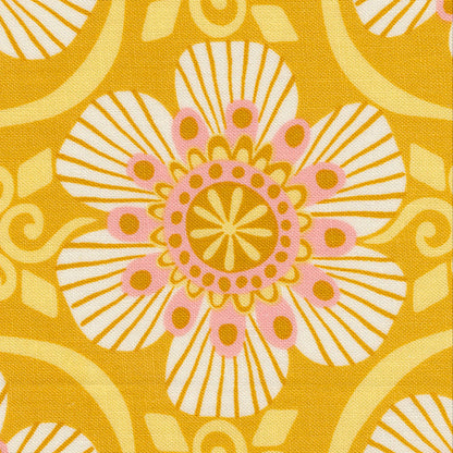 Kate Spain Moda Fabrics Tango Barcelona Tumeric 2733418