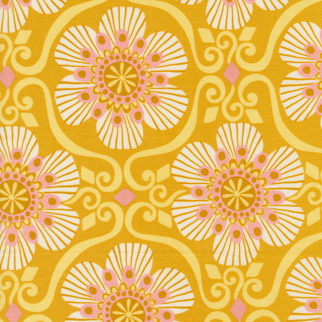 Kate Spain Moda Fabrics Tango Barcelona Tumeric 2733418
