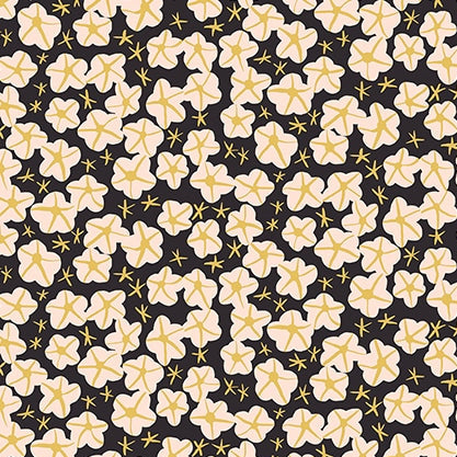 Kimberly Kight Bird is the Word Moonflower Soft Black Moda RS3082 17