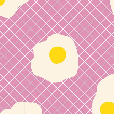 Kimberly Kight Moda Fabrics Ruby Star Society Egg and Friends Fried Eggs RS3090 14 Kiss