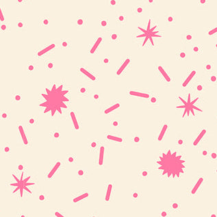 Kimberly Kight Moda Fabrics Ruby Star Society Egg and Friends Sugar Rush RS3095 12 Neon Pink