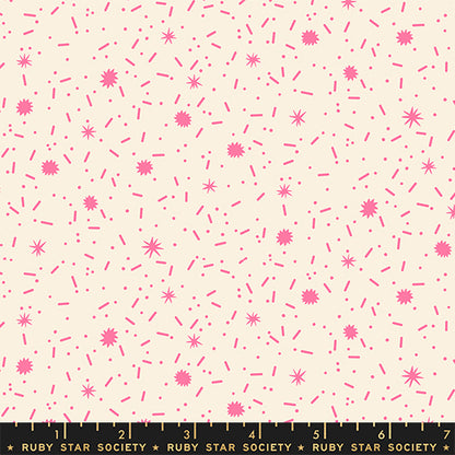 Kimberly Kight Moda Fabrics Ruby Star Society Egg and Friends Sugar Rush RS3095 12 Neon Pink