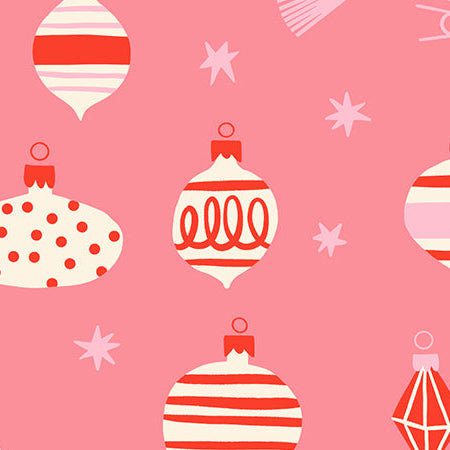 Kimberly Kight Ruby Star Society Moda Fabrics Merry Happy Baubles RS3098 11 Sorbet