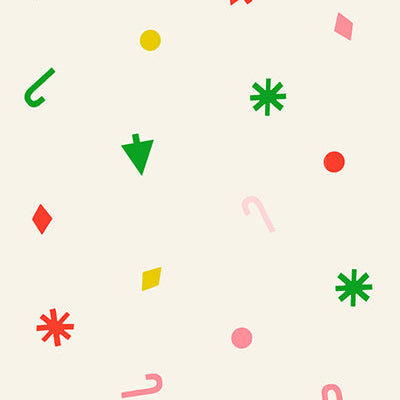 Kimberly Kight Ruby Star Society Moda Fabrics Merry Happy Christmas Confetti RS3103 12 Multi