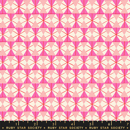 Kimberly Kight Ruby Star Society Moda Fabrics Merry Happy Happy Hexie RS3102 13 Lipstick
