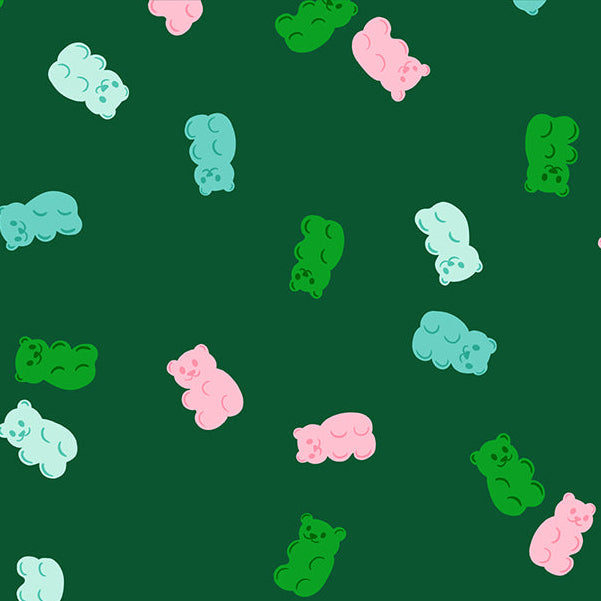 Kimberly Kight Ruby Star Society Moda Fabrics Merry Happy Merry Gummies RS3104 14 Jade