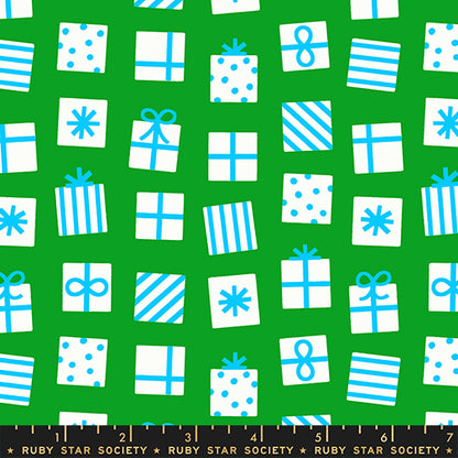 Kimberly Kight Ruby Star Society Moda Fabrics Merry Happy Secret Santa RS3100 18 Verdant