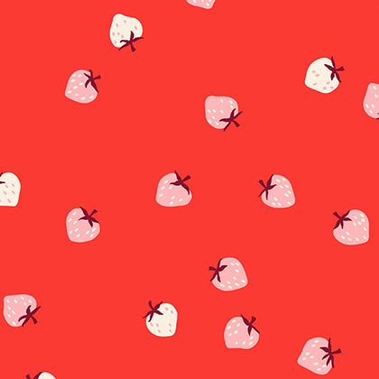 Kimberly Kight Ruby Star Society Moda Fabrics Strawberry Mini Berry Lollipop RS308611