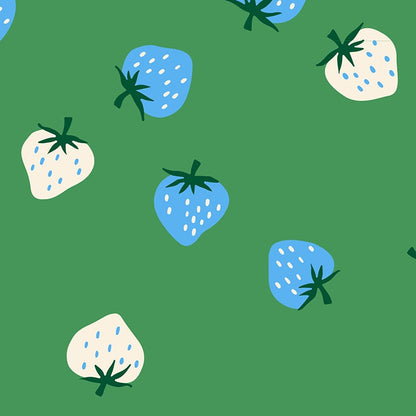 Kimberly Kight Ruby Star Society Moda Fabrics Strawberry Strawberry Toss RS3085 19 Broccolini