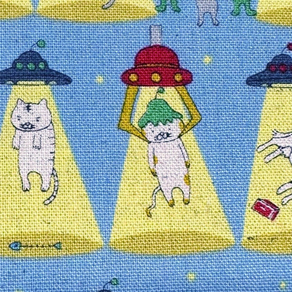 Alien Abduction CANVAS by Kobayashi | Blue