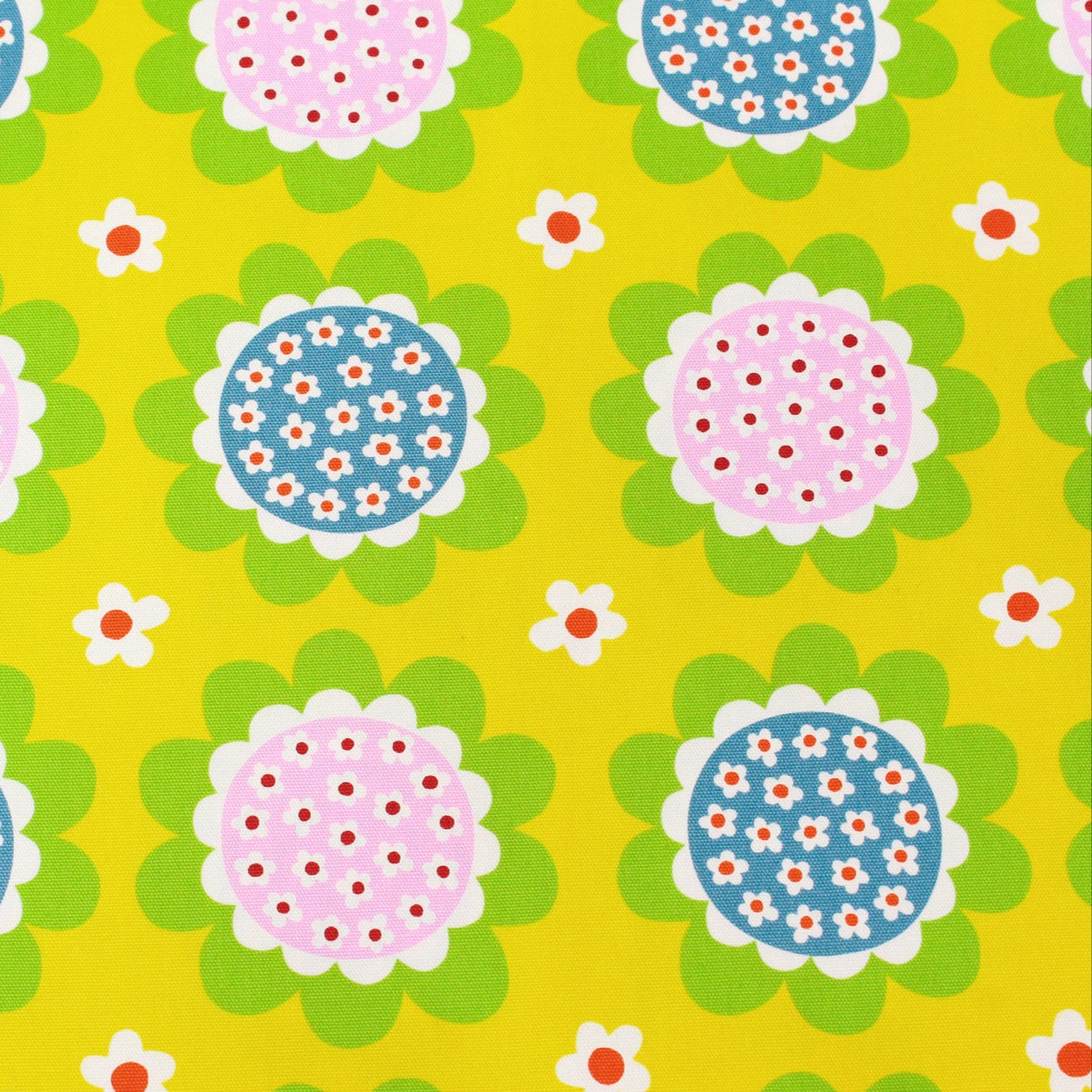 Koko Seki Japanese Import Flower Power 99222-3B Yellow