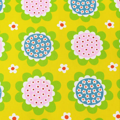 Koko Seki Japanese Import Flower Power 99222-3B Yellow