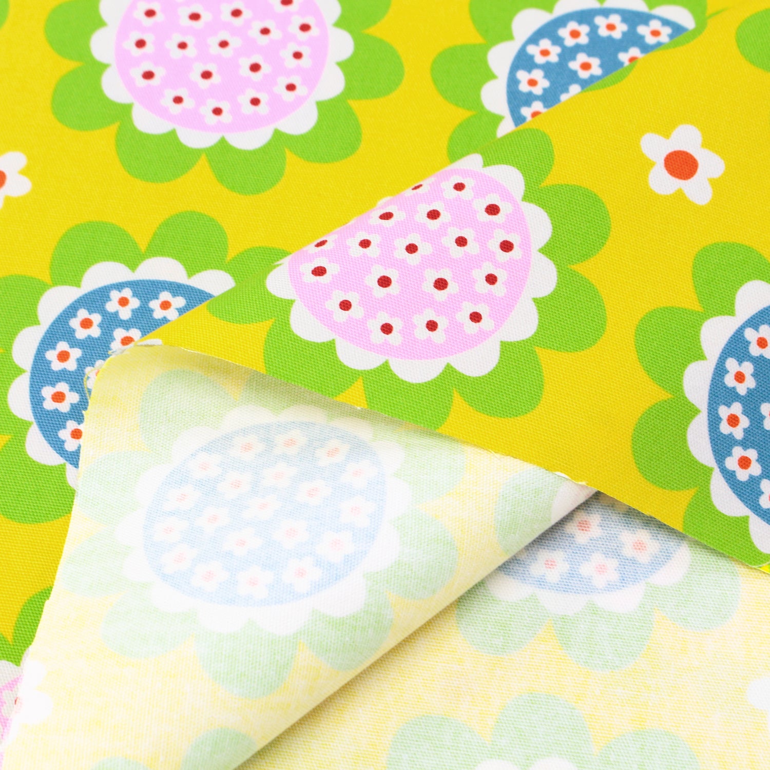 Koko Seki Japanese Import Flower Power 99222-3B Yellow