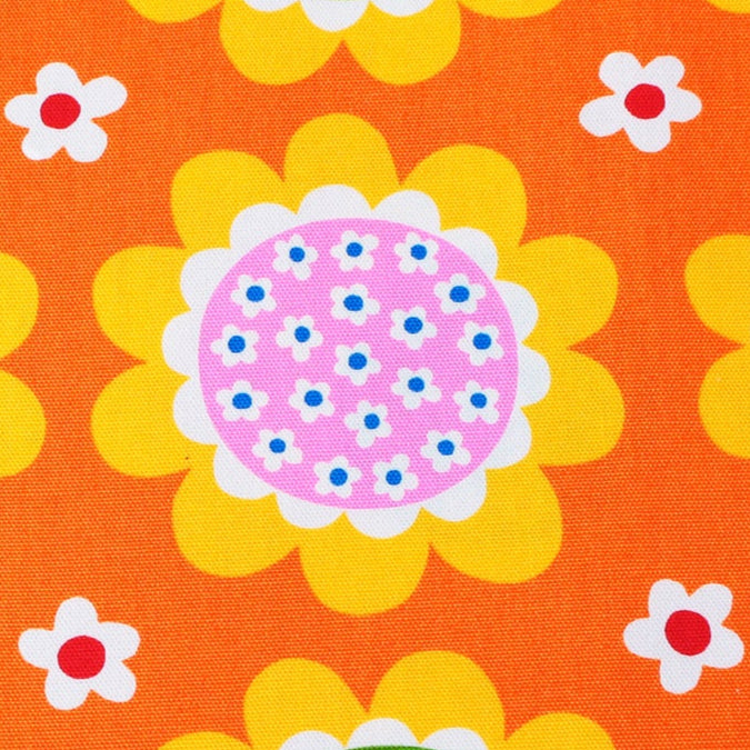 Koko Seki Japanese Import Flower Power 99222-3C Orange